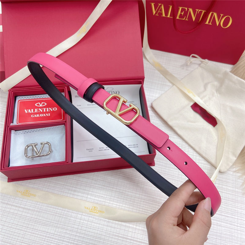 Valentino Reversible Belt 20MM ALL COLORS