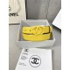 Chanel BELT Calfskin 30MM 2-1102 Yellow 2022 High