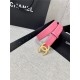 Chanel BELT Calfskin Gold/Silver Metal 30MM 2-1011 Rose Pink 2022 High