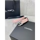 Chanel BELT Calfskin Gold/Silver Metal 30MM 2-1011 Pink 2022 High