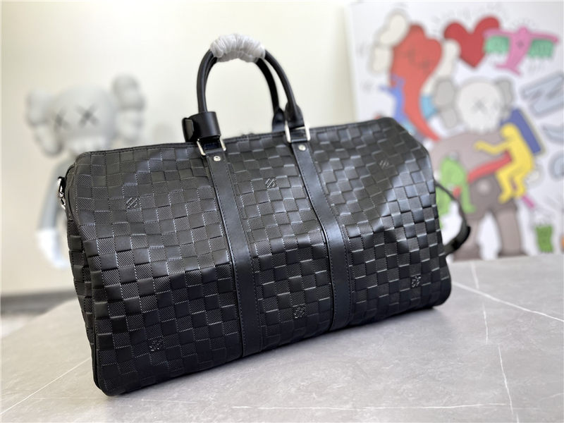 Louis Vuitton KEEPALL BANDOULIÈRE 45 Damier Infini N41145 High