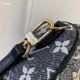 Louis Vuitton NANO SPEEDY Denim textile jacquard M82242 High