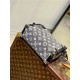 Louis Vuitton SIDE TRUNK Denim textile jacquard M21460 High