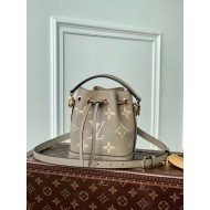 Louis Vuitton NANO NOÉ Monogram Empreinte M46291 High