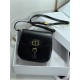 DIOR BOBBY FRAME BAG Box Calfskin Black High