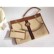 Gucci Rajah tote 537219 Linen High