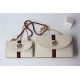 Ophidia flap bag 570145 Leather White High