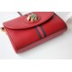 Ophidia flap bag 570145 Leather Red High