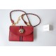 Ophidia flap bag 570145 Leather Red High