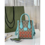 Gucci Mini tote bag with Interlocking G 671623 Tiger High