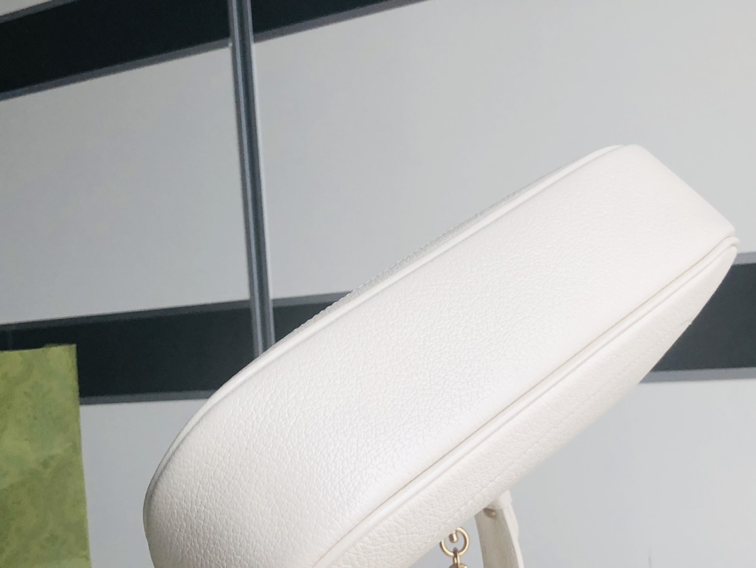 Aphrodite small shoulder bag 731817 Leather White High