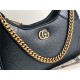 Aphrodite small shoulder bag 731817 Leather Black High