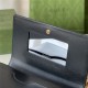 Gucci GG Matelassé chain wallet 723787 Leather Black High