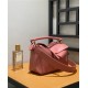 Small Puzzle bag in satin calfskin Plumrose High