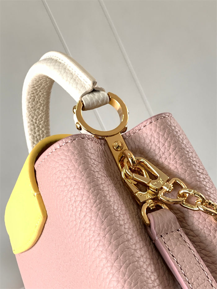 Louis Vuitton Capucines Mini Bag Taurillon Leather M20845 Pink High