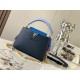 Louis Vuitton Capucines Mini Bag Taurillon Leather M20845 Blue High