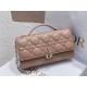 LADY Dior TOP HANDLE CLUTCH Cannage Lambskin High