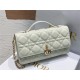 LADY Dior TOP HANDLE CLUTCH Cannage Lambskin High