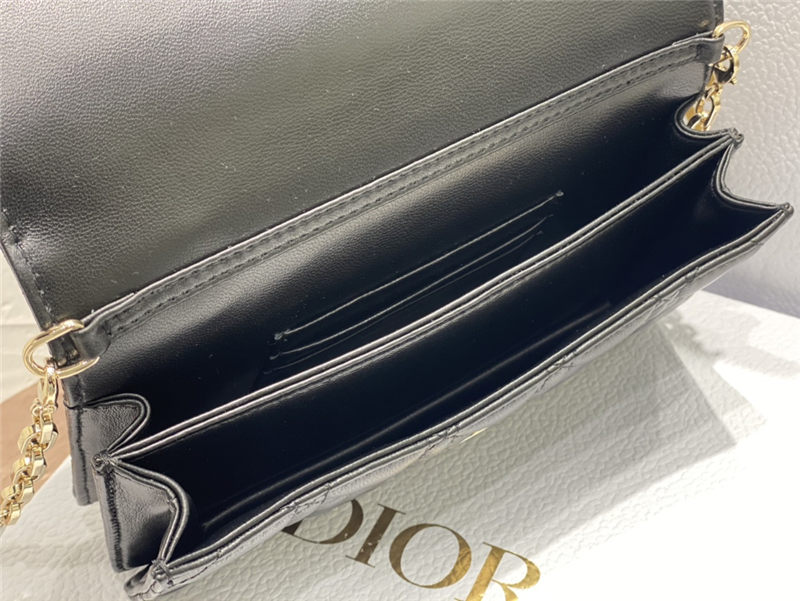 LADY Dior TOP HANDLE CLUTCH Cannage Lambskin High