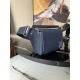 LV Aerogram Slingbag grained calf Navy Blue High