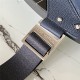 LV Aerogram Slingbag grained calf Navy Blue High