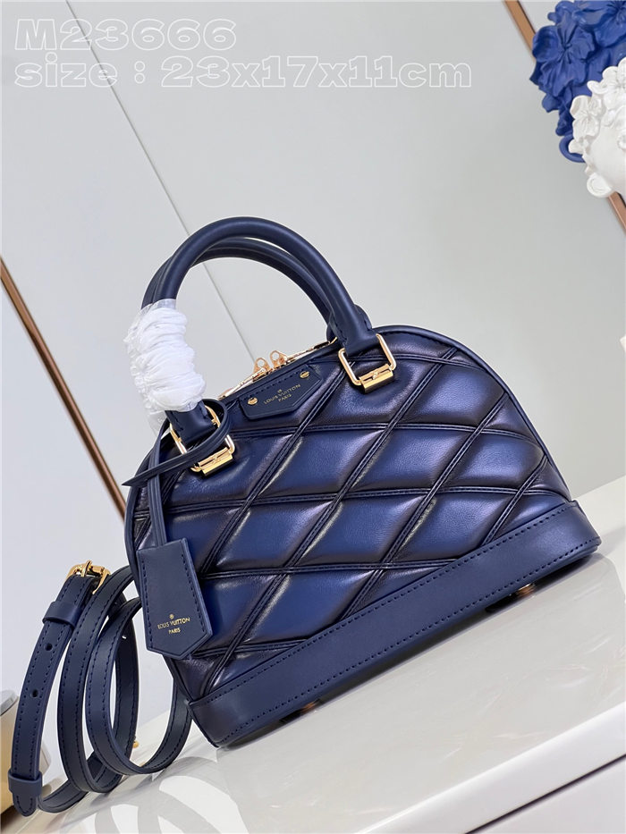 Louis Vuitton Alma BB Bag Lamb leather M59793 Blue High