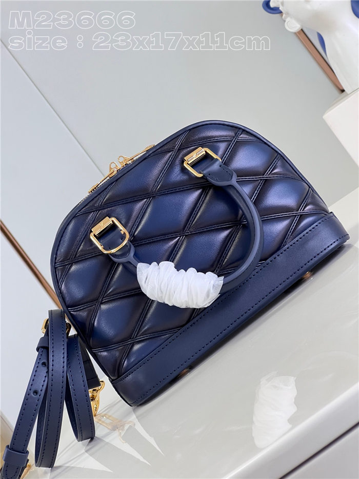 Louis Vuitton Alma BB Bag Lamb leather M59793 Blue High