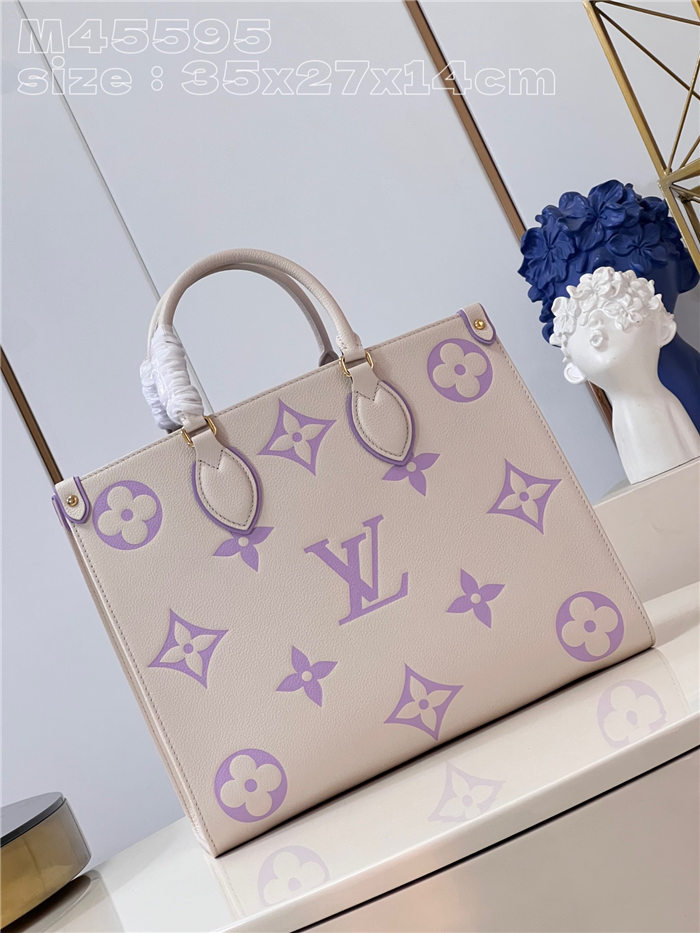 Louis Vuitton ONTHEGO MM Monogram Empreinte M21575 High