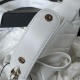 POUCH Lambskin & Gold-Tone Metal AP3095 White A