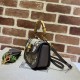 Gucci Bamboo 1947 jumbo GG mini top handle bag jumbo GG canvas 686864 High