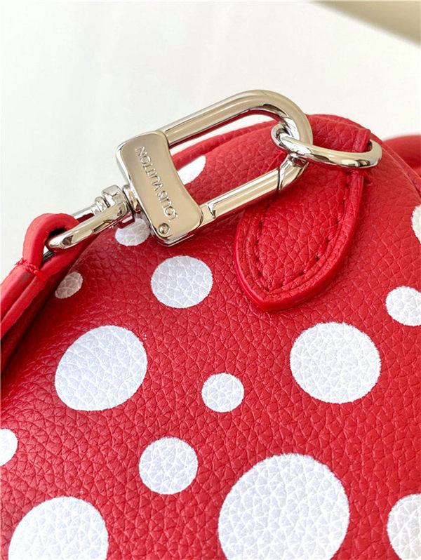 Louis Vuitton Nano Speedy LV x YK Embossed grained Monogram Empreinte cowhide leather with Infinity Dots print M81910 High