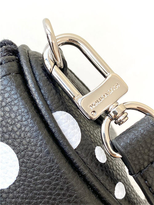 Louis Vuitton Nano Speedy LV x YK Embossed grained Monogram Empreinte cowhide leather with Infinity Dots print M81910 High