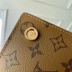 Louis Vuitton BOOK CHAIN WALLET Monogram Reverse coated canvas M81830 High