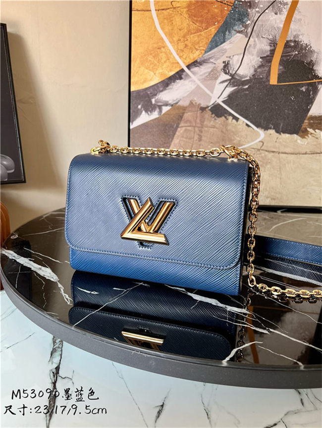 Louis Vuitton TWIST MM Epi grained cowhide leather M53090 High