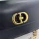 30 MONTAIGNE AVENUE BAG Box Calfskin Black High