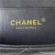 Chanel SMALL VANITY CASE Grained Calfskin & Gold-Tone Metal AS3729 Black A