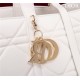 Dior LARGE SHOPPING TOTE Gold-Metal White High