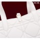 Dior LARGE SHOPPING TOTE Gold-Metal White High