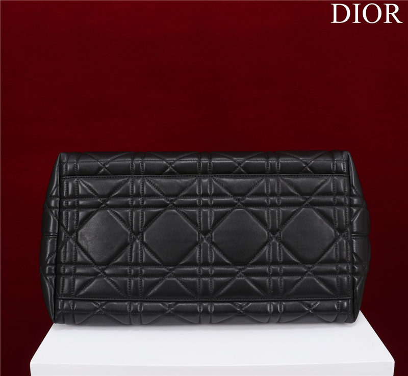 Dior LARGE SHOPPING TOTE Gold-Metal Black High