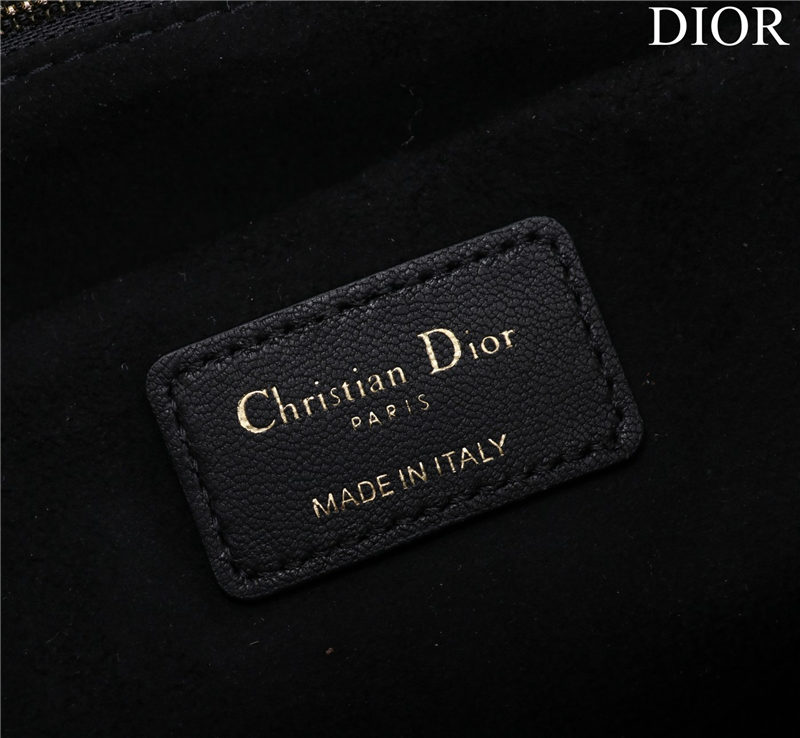 Dior LARGE SHOPPING TOTE Gold-Metal Black High