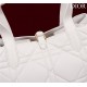 Dior SMALL SHOPPING TOTE Gold-Metal White High