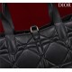 Dior SMALL SHOPPING TOTE Gold-Metal Black High