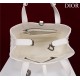 Dior SMALL SHOPPING TOTE Pewter-Metal White High