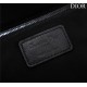 Dior SMALL SHOPPING TOTE Pewter-Metal Black High