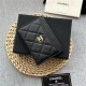 Chanel CLASSIC CARD HOLDER AP0213 Grained Calfskin & Gold-Tone Metal High