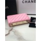 Chanel WALLET ON CHAIN AP2897 Lambskin & Gold-Tone Metal AP2897 Pink A