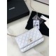 Chanel WALLET ON CHAIN AP2897 Lambskin & Gold-Tone Metal AP2897 White A