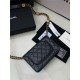 Chanel WALLET ON CHAIN AP2897 Grained Calfskin & Gold-Tone Metal AP2897 Black A