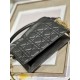 LADY DIOR TOP HANDLE DRAWSTRING MINI BAG Black High