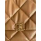 Maxi Chanel 19 Flap Bag Goatskin/Lambskin Caramel High